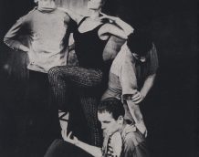 Podivuhodný mandarín (Marcela Martiníková, dole Jiří Merta, vlevo Petr Vondruška, vpravo Rudolf Brom), foto z katalogu