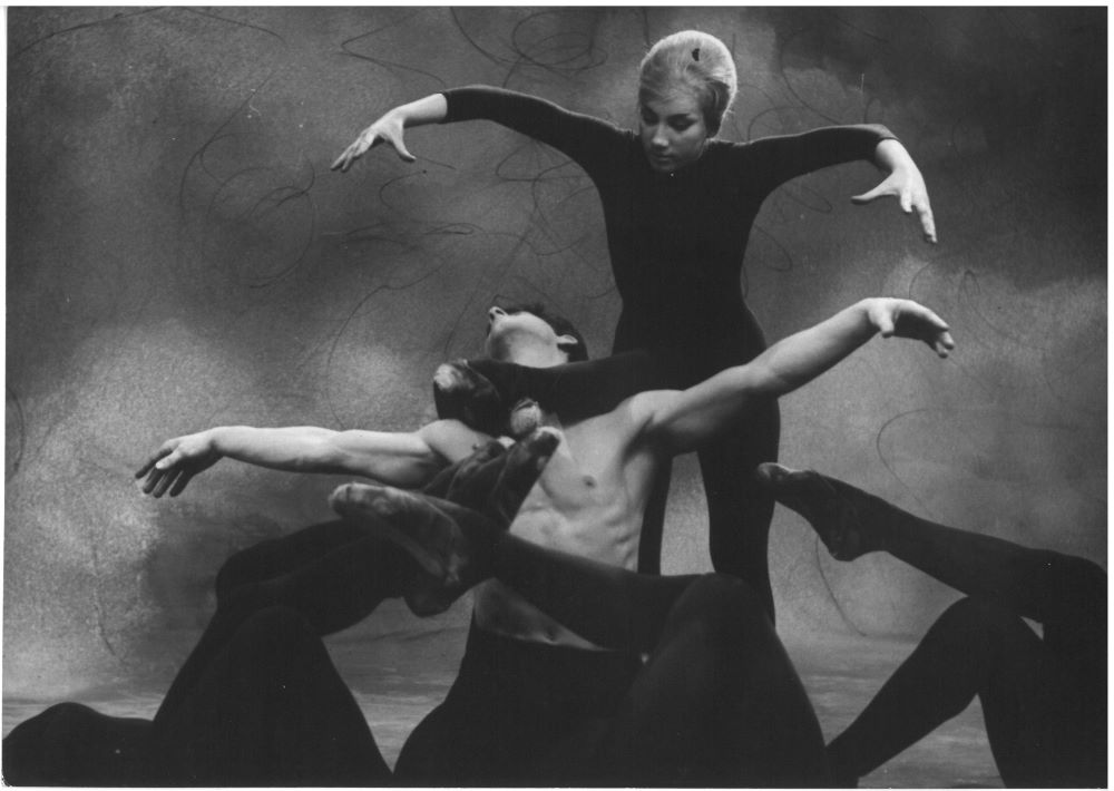 Taneční film Picassiáda (Elen Colombo, foto Jaroslav Kokštain, archiv IPŠ, z pozůstalosti Pavla Šmoka)