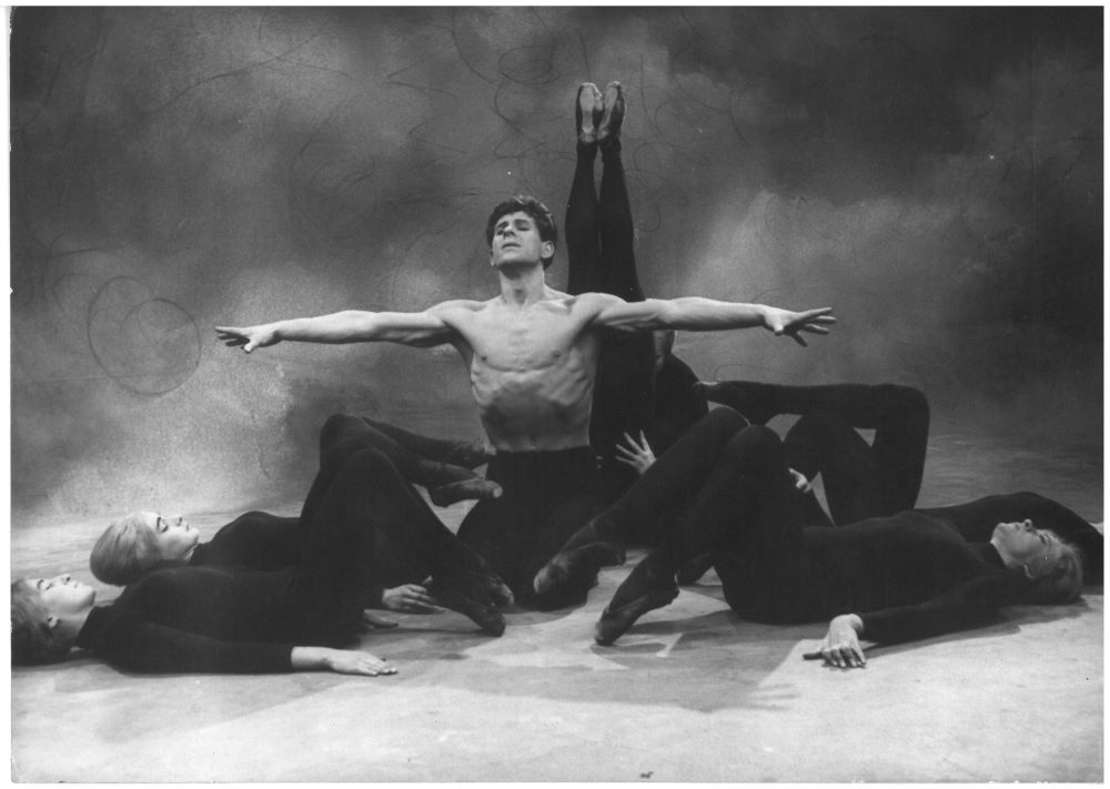 Taneční film Picassiáda (Rudolf Brom, foto Jaroslav Kokštain, archiv IPŠ, z pozůstalosti Pavla Šmoka)