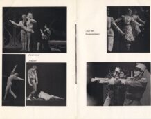 Ukázky katalogů v němčině (Balet Praha, 60. léta)